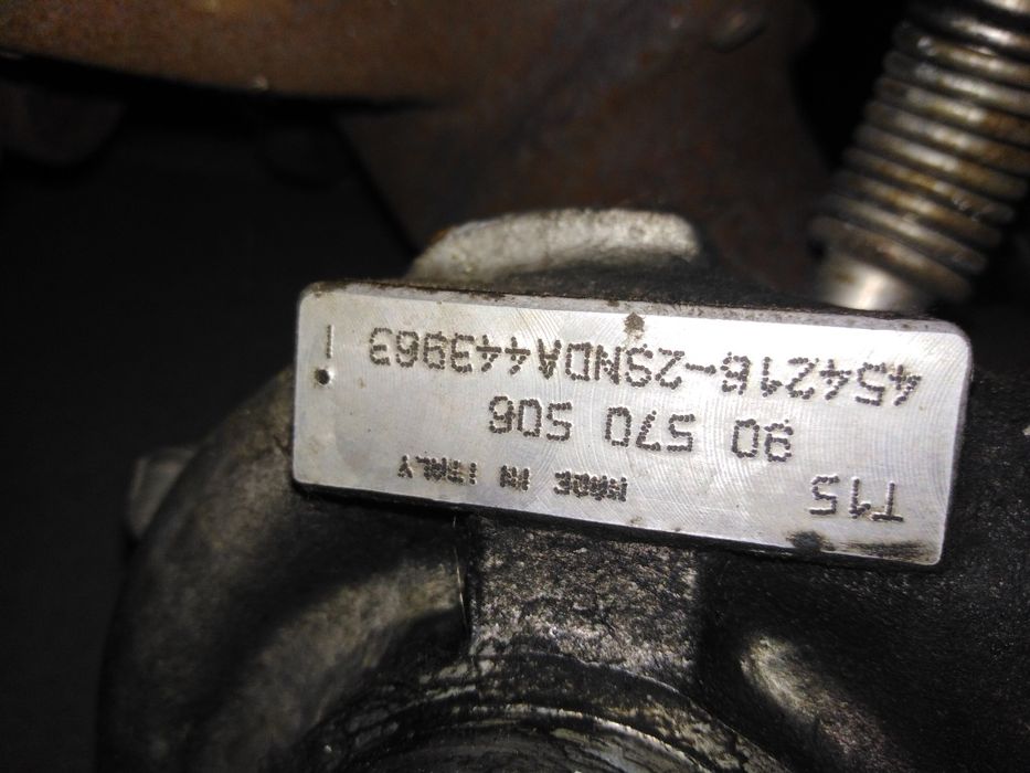 Турбина opel astra Zafira vectra  1.7, 2.0
