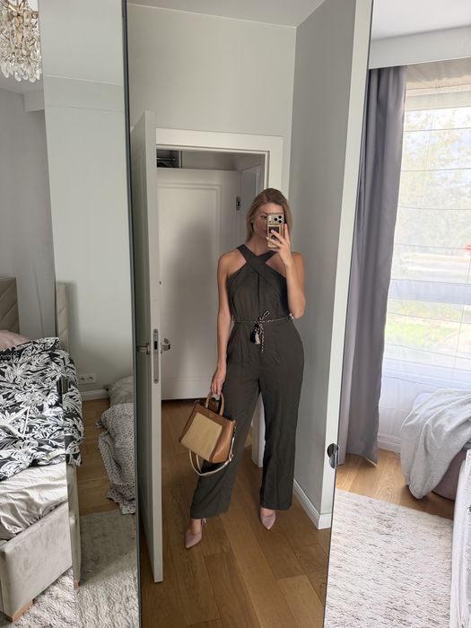 Khaki kombinezon