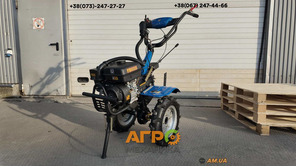 Мотоблок ДТЗ 570БН-К (7 к.с. бензин)! Колеса 4.00-10 + 3+1 передачі!