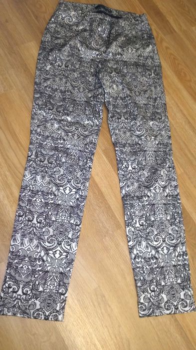 Штаны летние женские М 46р.цветные серые стальные