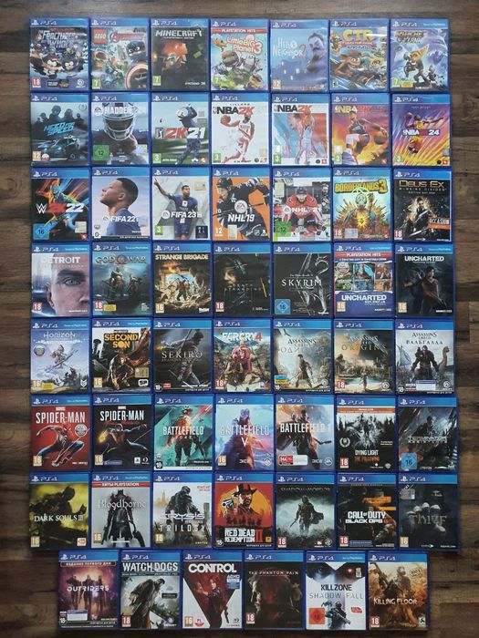 Ігри на ПС4 та ПС5