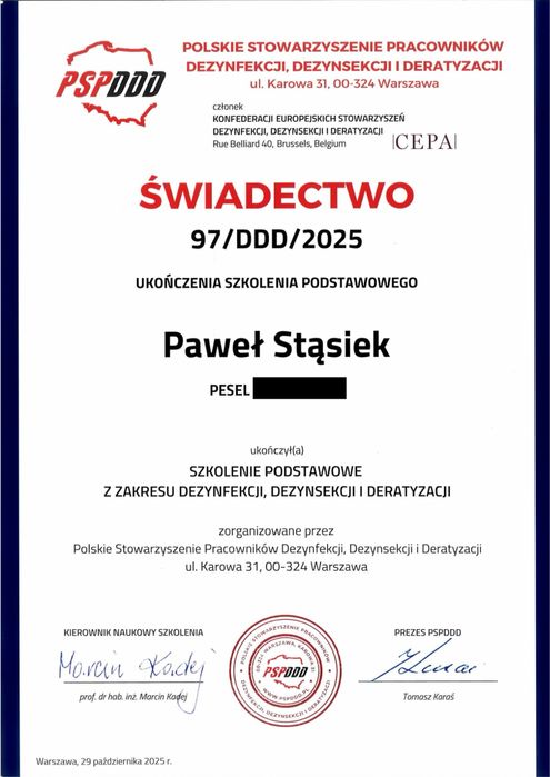 Skuteczne usuwanie grzyba i pleśni | Osuszanie | Ozonowanie | Warszawa