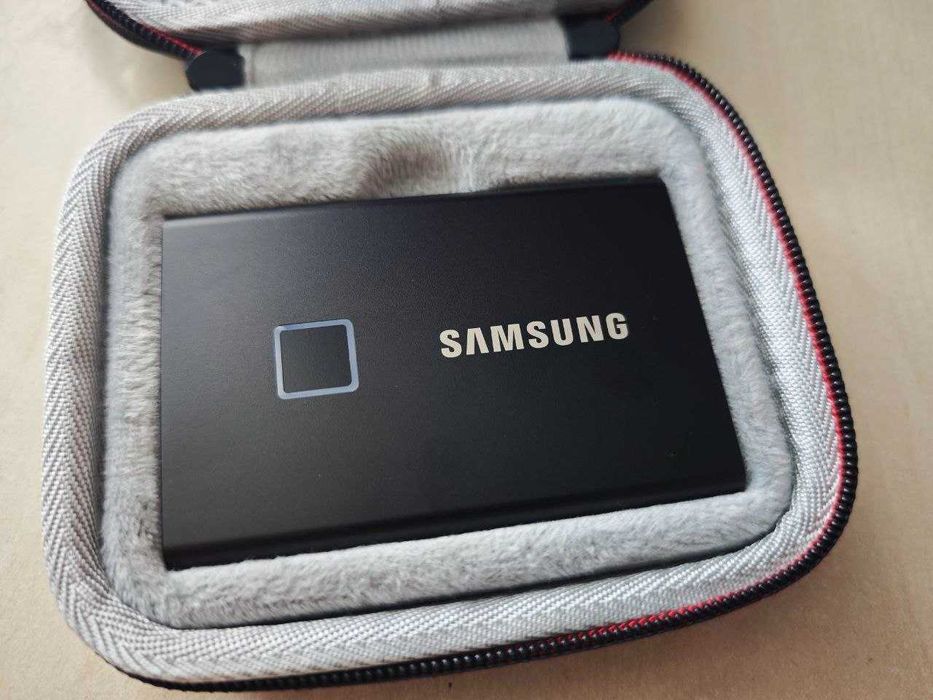 Samsung Portable SSD T7 Touch 500GB Black USB 3.2 Gen2 (10Gbps)