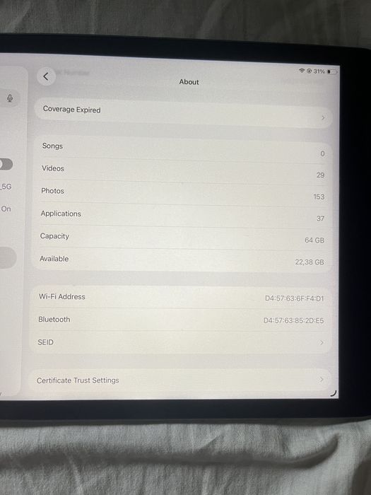 Ipad gen 9th 64gb