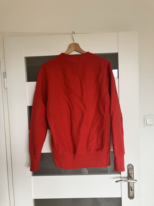 Bluza Crewneck Champion Reverse Weave RW czerwona 100% bawełna