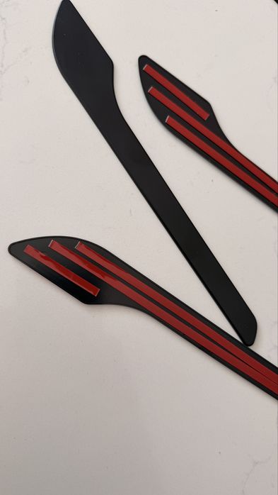 Puxadores Portas Tesla Model 3 2021 Preto Mate