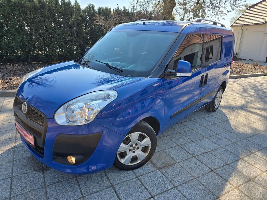 Fiat Doblo Super Stan*5 osobowy*Brygadówka*Skrzydełka Tył*