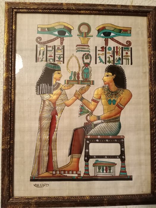 Картина папирус Египет