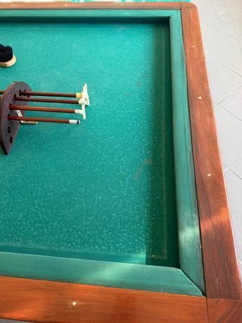 Vendo mesa de bilhar usada