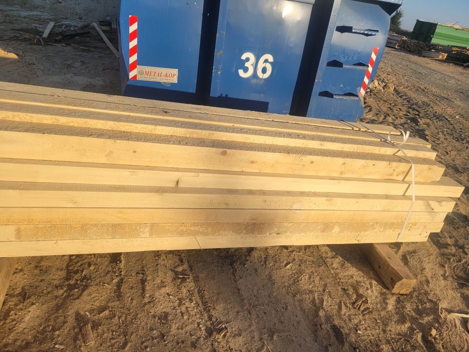 Krokwie, kantówki, deski szalunkowe,łaty, kontrłaty