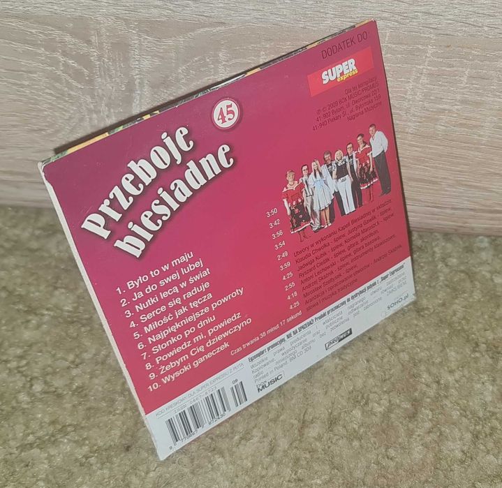 Przeboje Biesiadne 45 / CD / BDB /