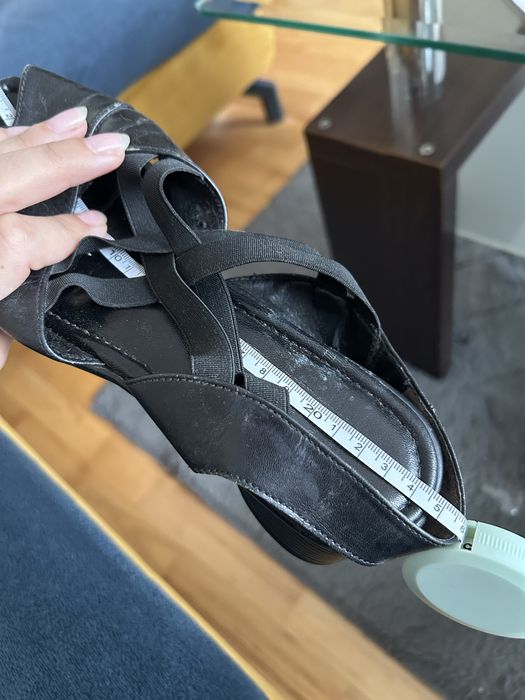 Czarne buty damskie Gabor