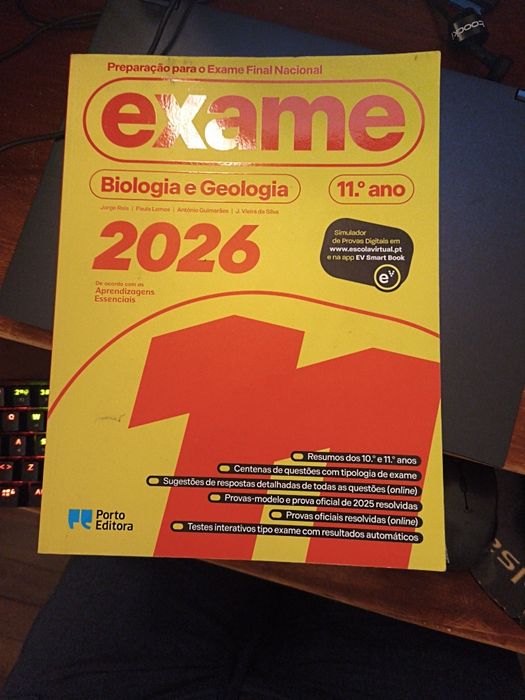 Livro de exame 11 ano de biologia e geologia