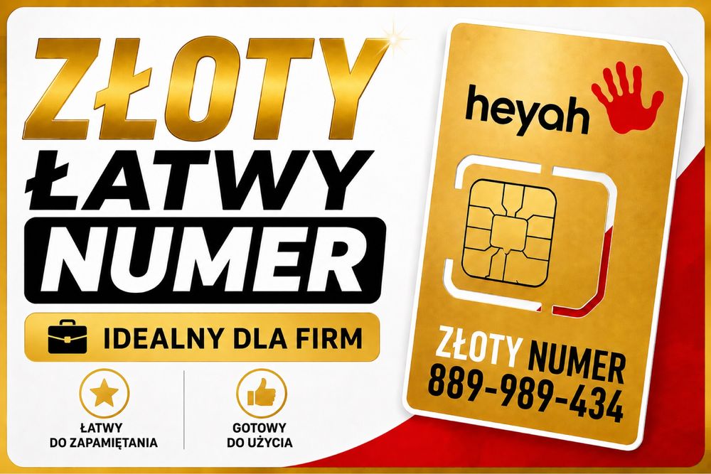 Złoty Łatwy Numer 889-989-434