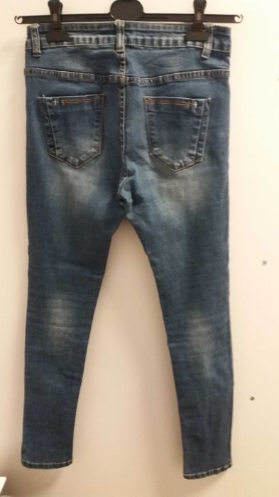 spodnie jeansowe damskie 36/38