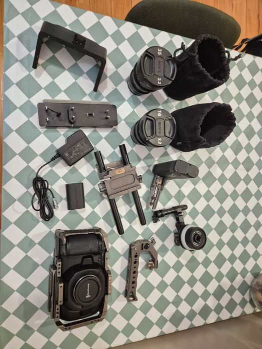 Blackmagic Cine Camera Pocket 4k - Perfeito Estado! -Leia a Descrição