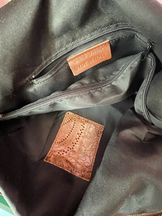 Кожаная сумка Италия Lucca Baldi