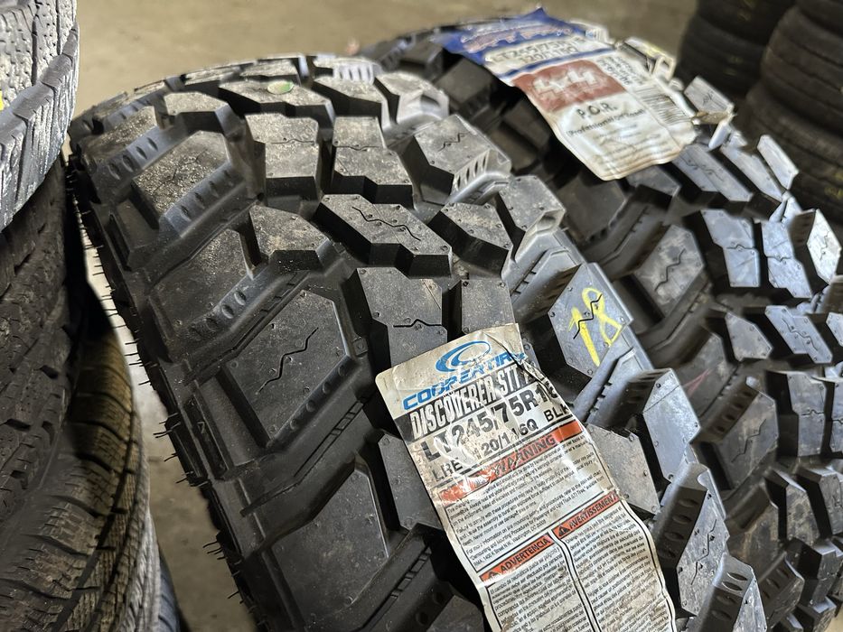 Шини нові 245/75R16 COOPER Discovered STT Pro 2шт
