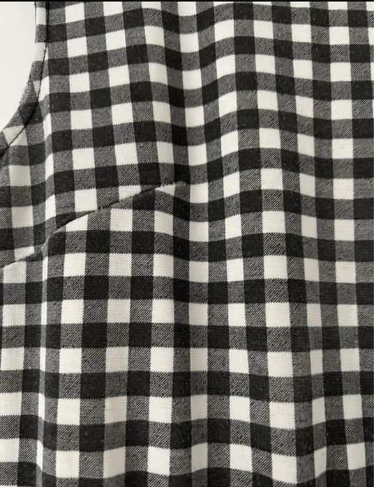 Sukienka Sugarfree rozmiar L  kratka czarno biała Kasia Tusk