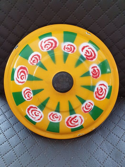 Pokrywka emaliowana 20 cm PRL