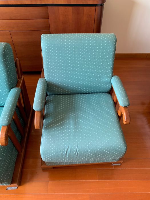 Sofá cama e individual