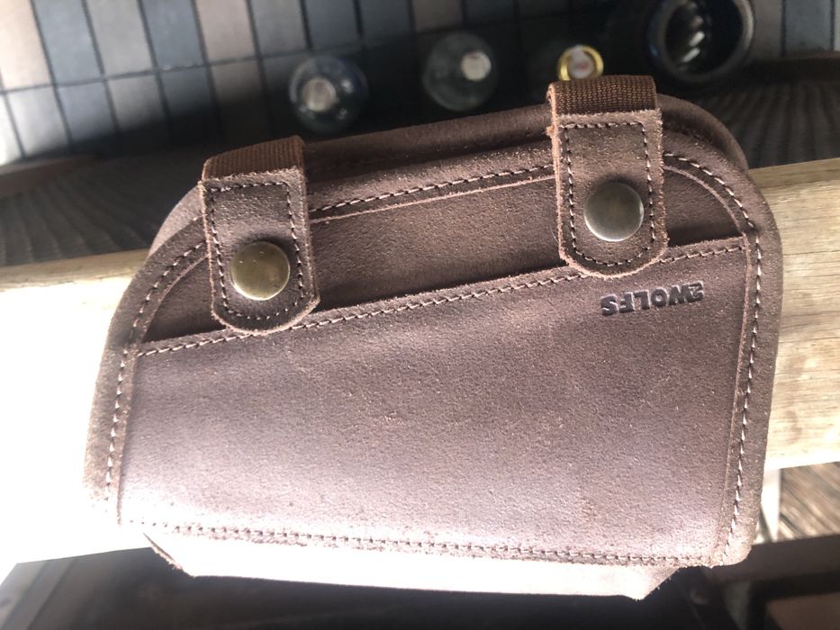 Skórzana baka na kolbe