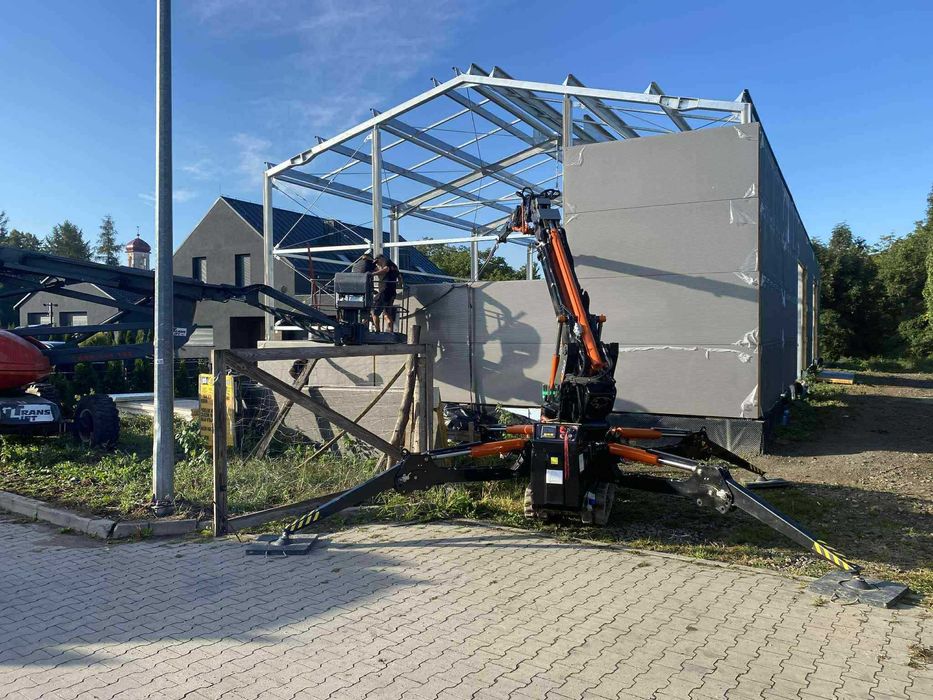 Usługi BG Lift Mini Żuraw dźwig montaż okien