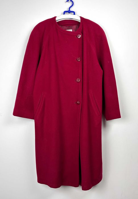 Płaszcz wełniany MARIELLA BURANI Italy długi damski oversize r. XL