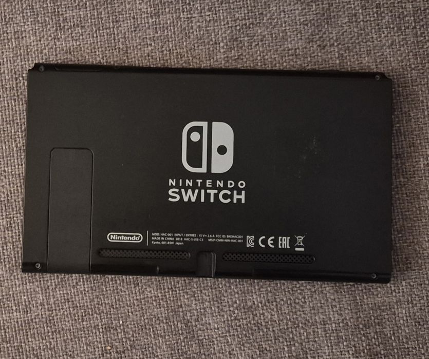 Nintendo Switch V1 HAC-001 + Joy-Con Neon + Dock + komplet w pudełku