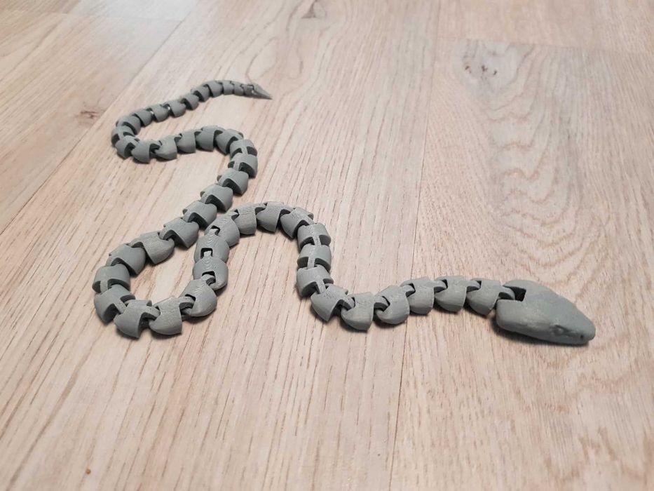 Wąż 60cm druk 3D model węża