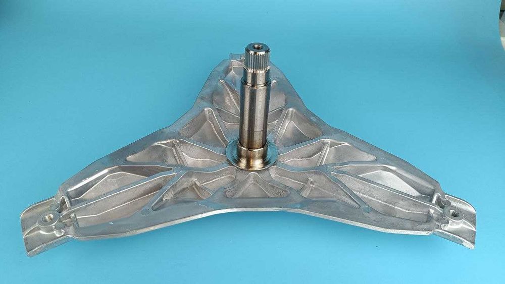 Хрестовина пралки MIELE підшипники 6305 та 6306 довжина вала H=127 мм