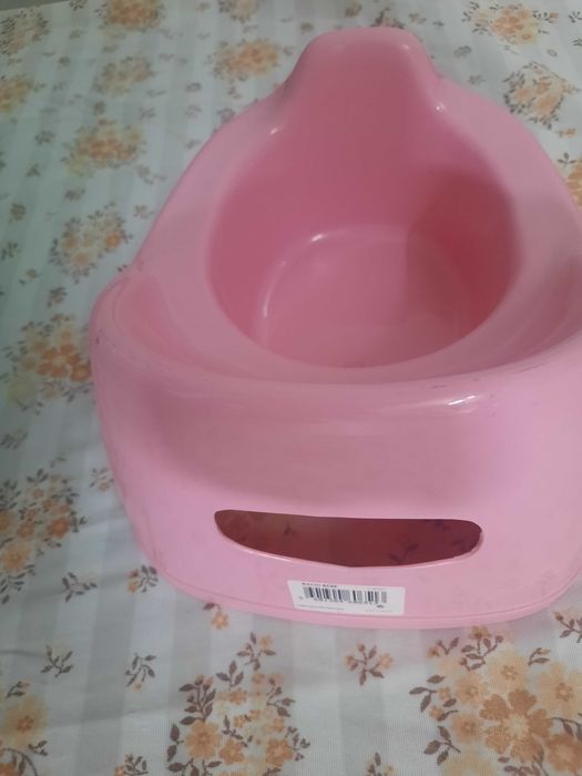 banheira Bébé Azul e Bacio Rosa