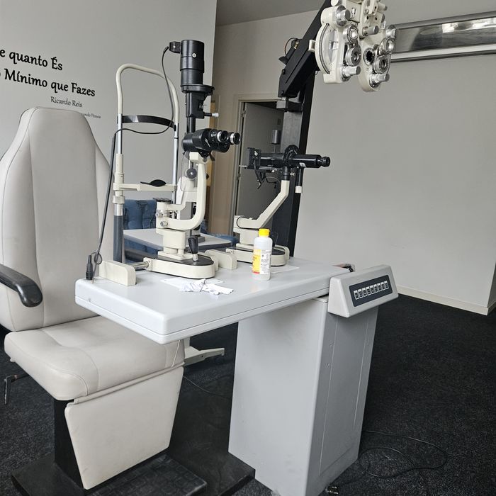 Unidade de refracção para optometria ou oftalmologia