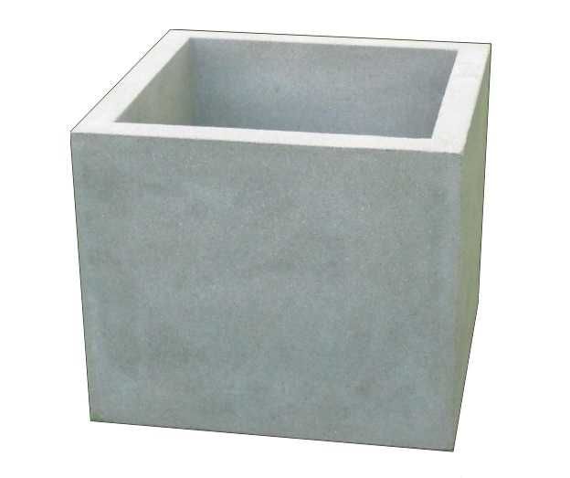 Donica betonowa ogrodowa doniczka, donice betonowe ogrodowe 40x40x40