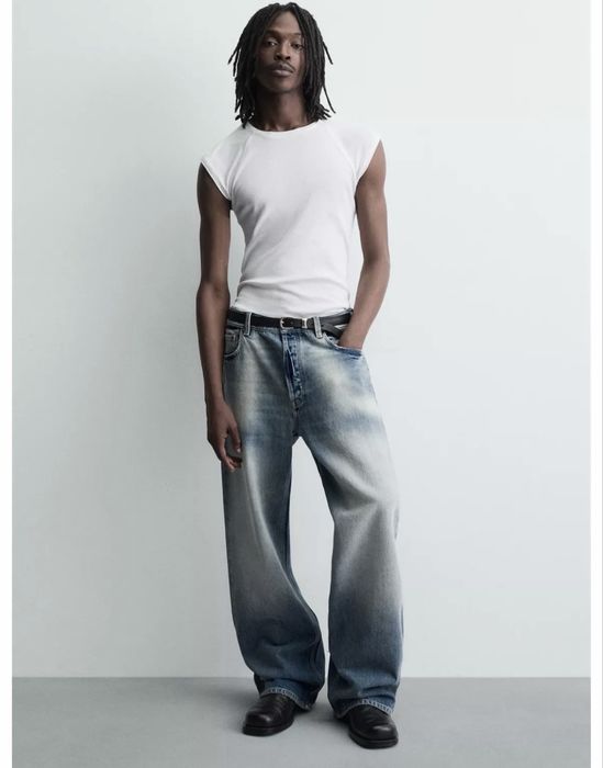 zara flared jeans