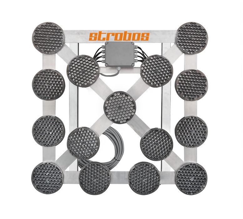 Strzała świetlna LED 15MP - mocowana na stałe, STROBOS EN12352