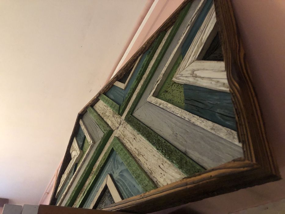 Obraz drewniany własnoręcznie robiony