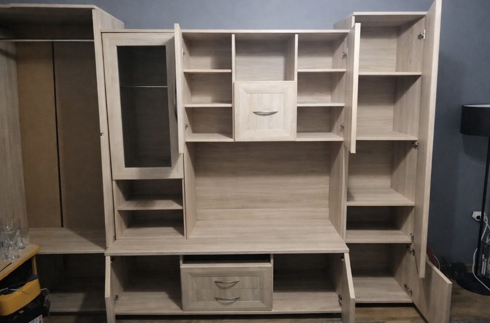 Zestaw mebli dąb sonoma