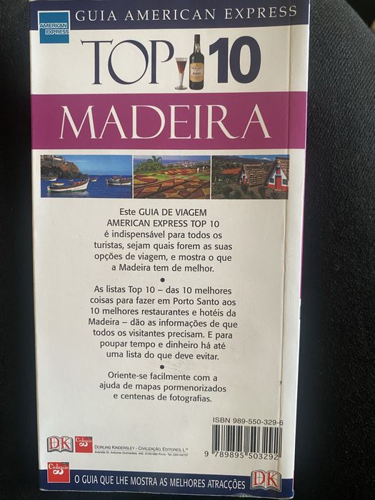 Livro Top 10 Madeira