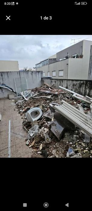 Faço tudo tipo de limpeza entulho, jardins, e terrenos...