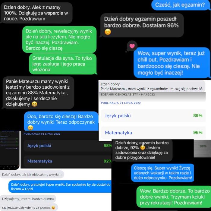 Korepetycje MATEMATYKA - Studia, Matura, E-ósmoklasisty - Każdy poziom