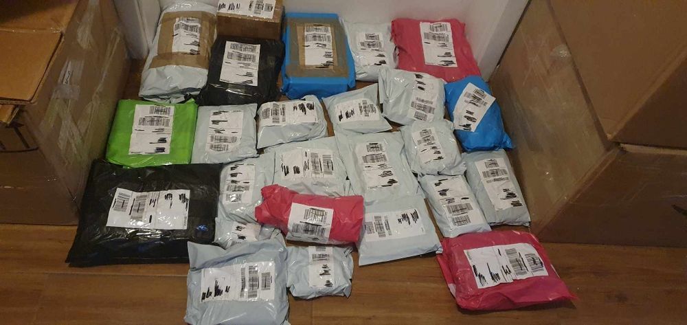 NIEODEBRANE PACZKI z sklepów w DE, #Amazon Otto eBay zwroty mix boxy #