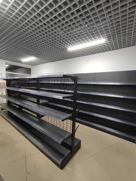 Перефарбовані БУ стелажі, відновлені. В наявності стандартний розмір