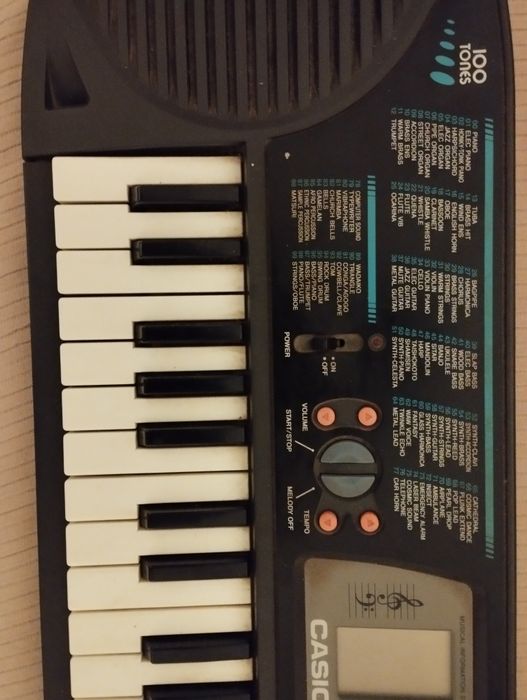 Teclado vintage lo fi Casio SA-65