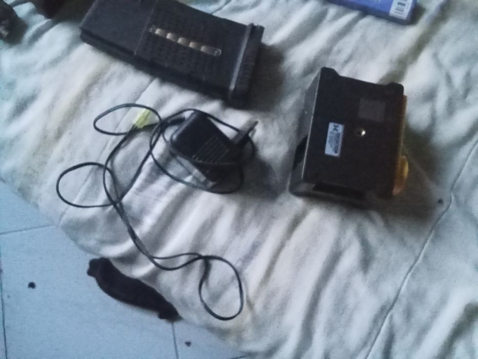 Assessório air soft leve mente usados como novks