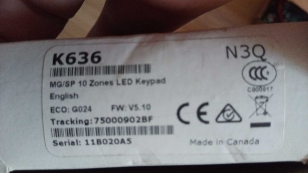 Alarm  nowy Paradox do na budynek budynku