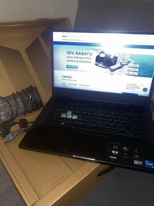 Laptop Gamingowy Asus TUF Dash F15