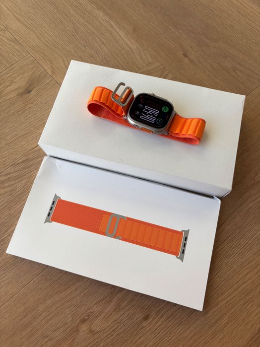 Idealny Apple Watch Ultra 49 mm Titanium CELLULAR GPS PERFEKCYJNY!