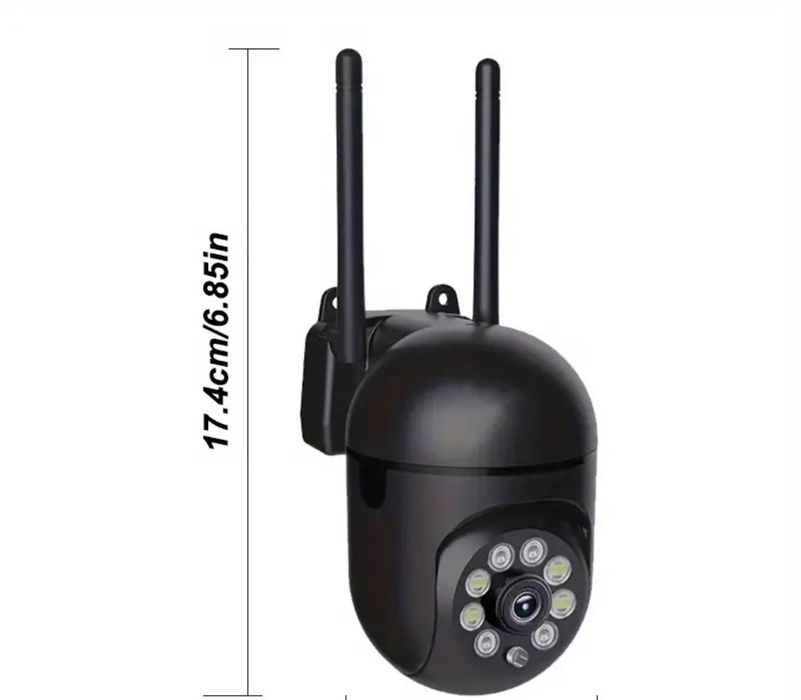 2 Câmeras Wi-Fi sem fios 2.4Gz, Câmera inteligente