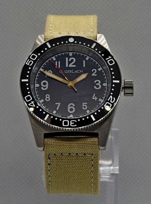 Zegarek kwarcowy MIŚ WOJTEK czarny G.Gerlach Gerlach NOWY Gwarancja